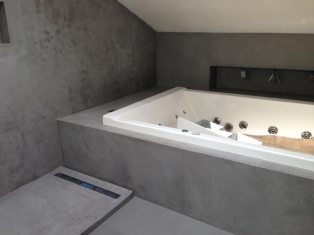 Finitions SDB en mortex